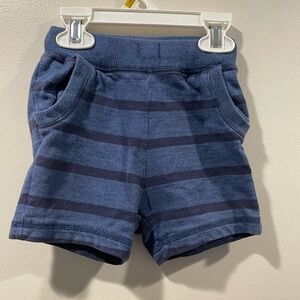 Hanna Andersson Navy Striped Kids Shorts